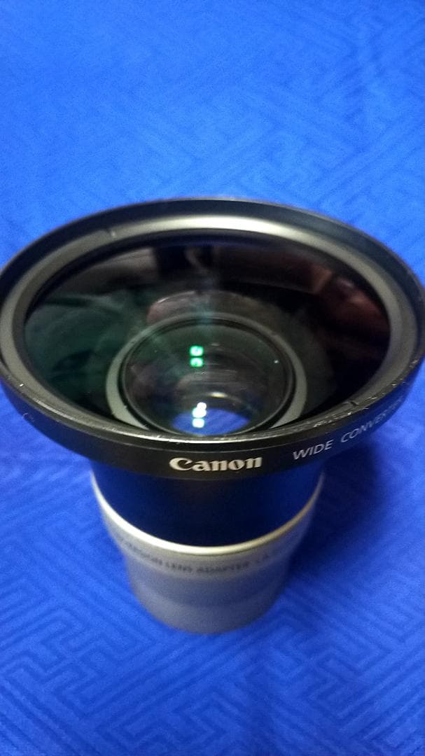 その他 CANON WIDE CONVERSION LENS WC-DC58N 0.7x
