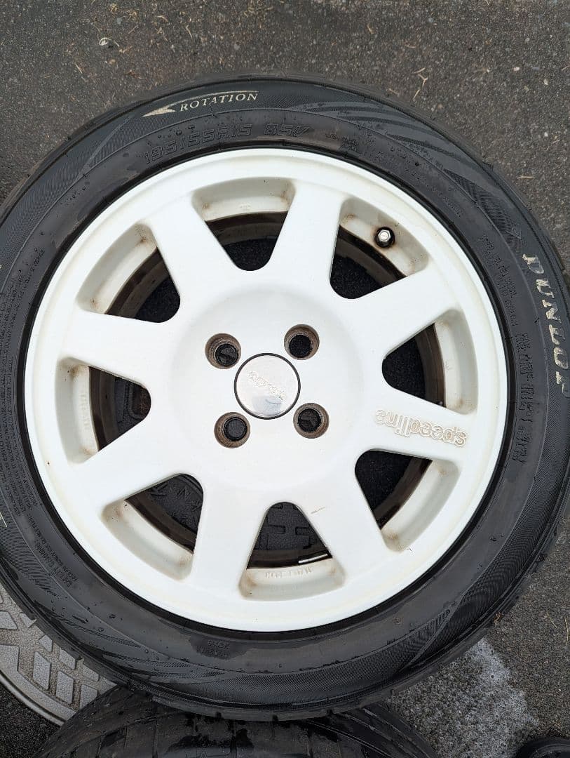 わ*る様 15インチ スポーツデザイン ホイールセット SPEEDLINE スピ