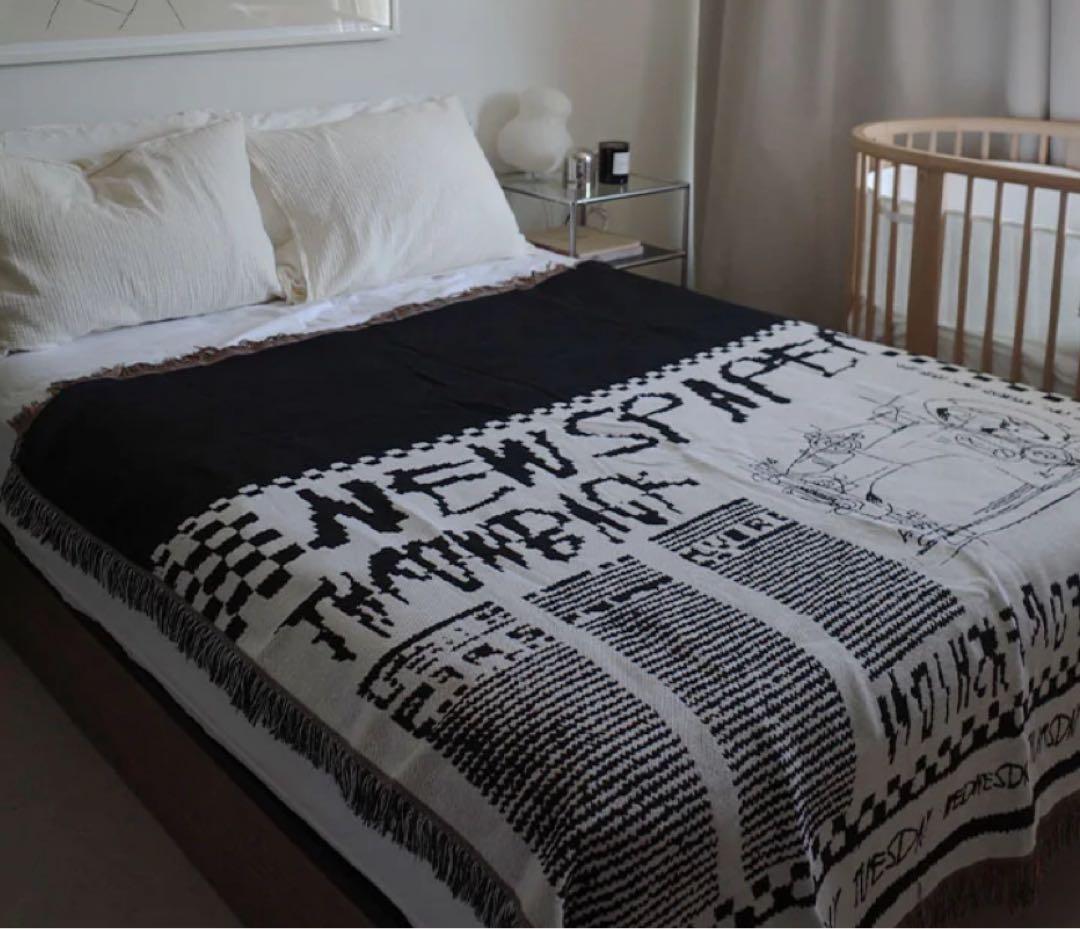 AmeriVINTAGE ノベルティ マルチブランケット ラグ