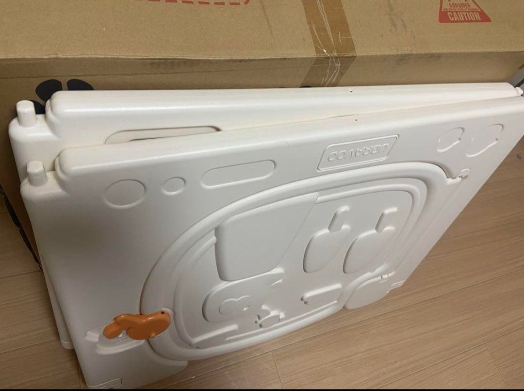 UBRAVOO ベビーサークル キッズランド レインボーカラー 14枚セット