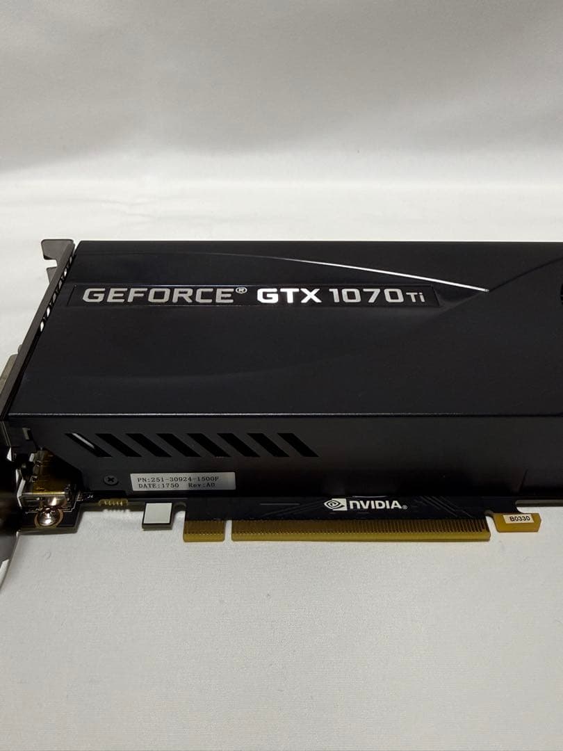 (動作確認済)ZOTAC GeForce GTX 1070Ti