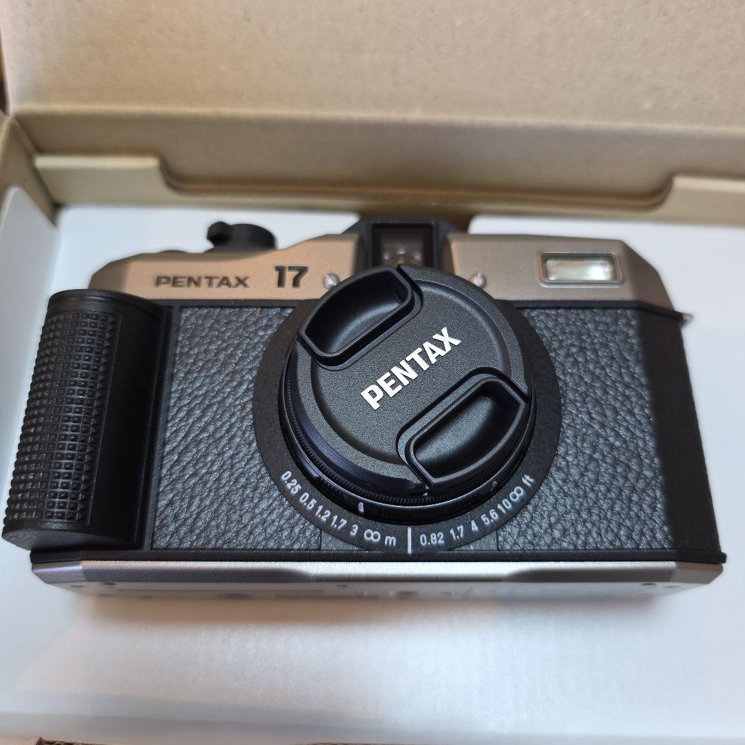 新品同様 Pentax 17 Dark Silver Film Camera