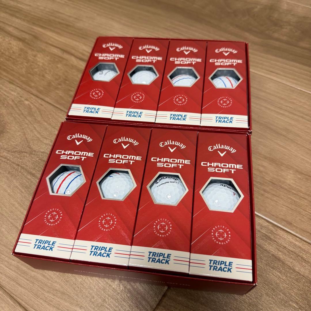 キャロウェイ(Callaway) ゴルフボール CHROME SOFT 2ダース