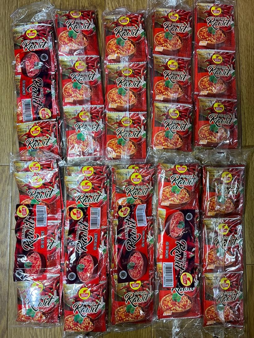 SEN専用 インドネシア チリ ULEG サンバル 1400袋 (140セット)