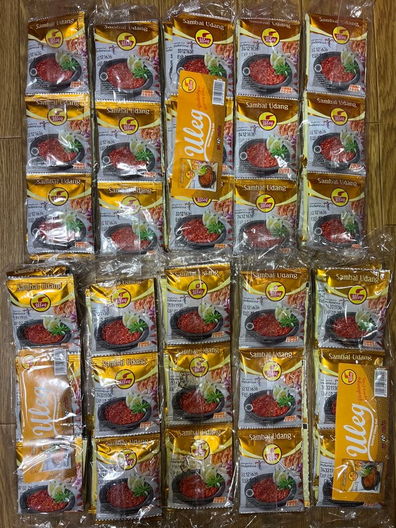 SEN専用 インドネシア チリ ULEG サンバル 1400袋 (140セット)
