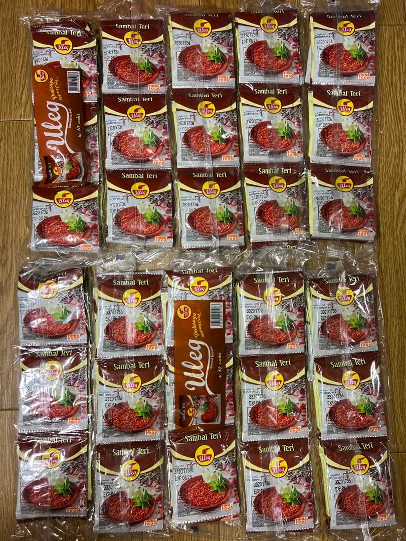 SEN専用 インドネシア チリ ULEG サンバル 1400袋 (140セット)