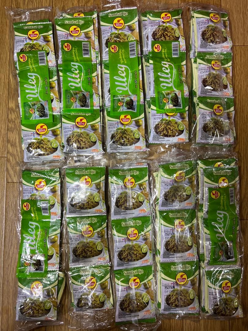 SEN専用 インドネシア チリ ULEG サンバル 1400袋 (140セット)