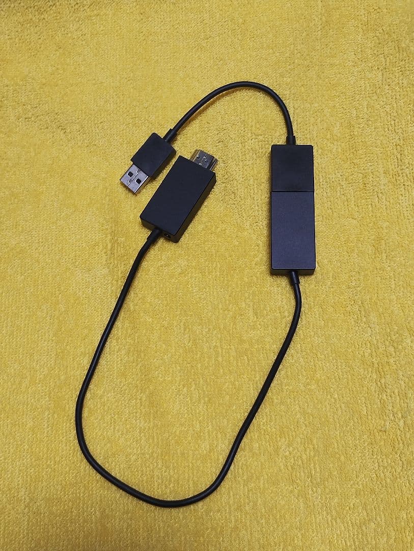 【美品】Microsoft ワイヤレスディスプレイアダプター P3Q-00009