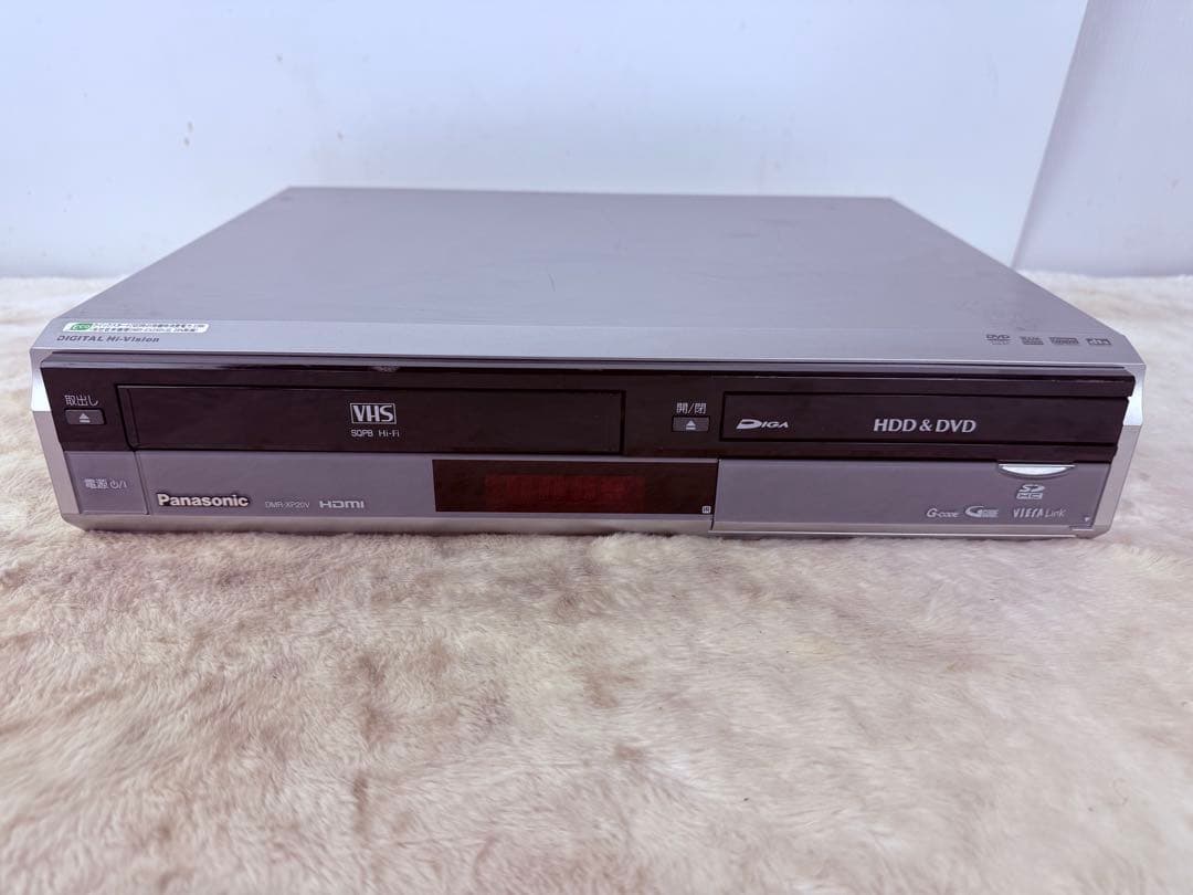 すぐに視聴可能♪ 地デジPanasonic DVDビデオ一体型HDD レコーダー