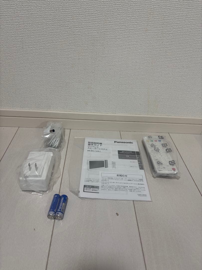 (新品・未使用品)SC-VA1-W ワイヤレススピーカーシステム　ホワイト