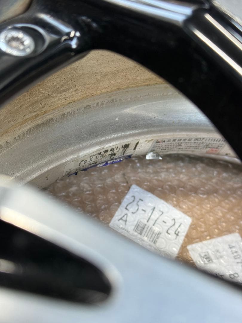 work シュバート sc4 19インチ 9j 10j ホイールセット