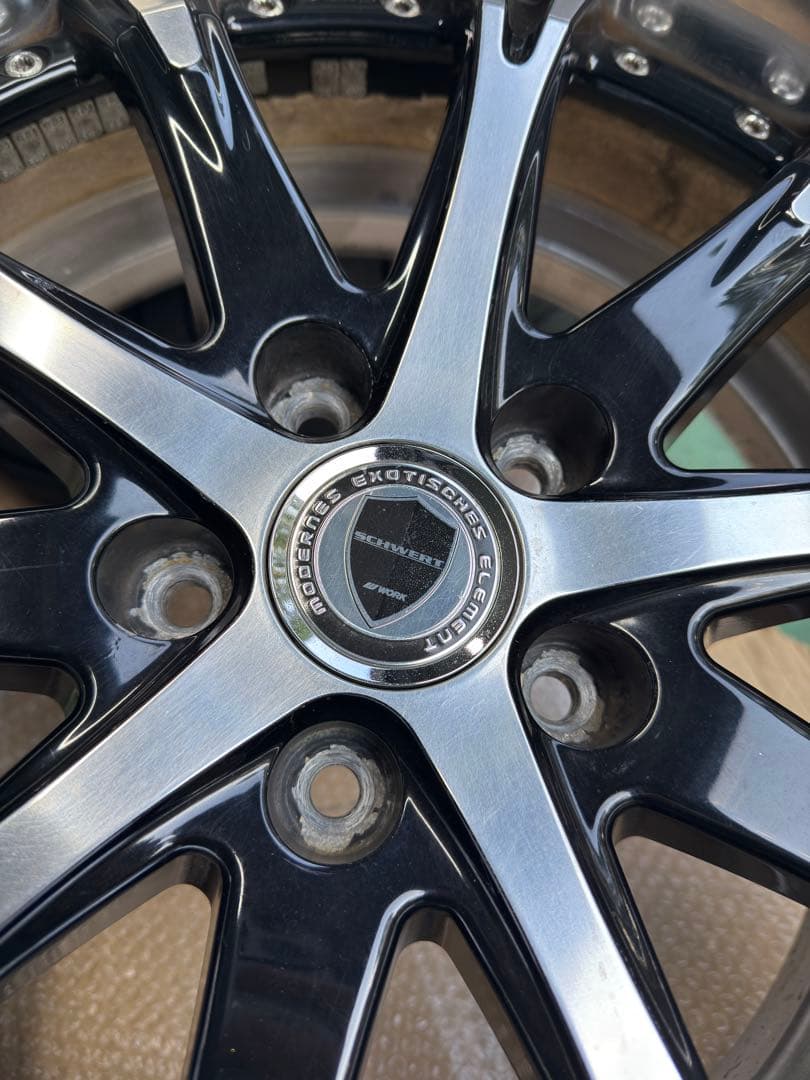 work シュバート sc4 19インチ 9j 10j ホイールセット