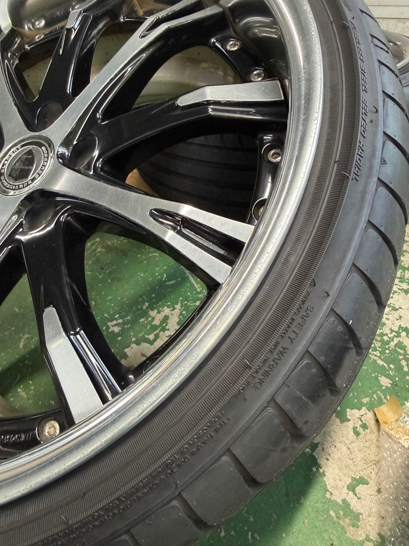 work シュバート sc4 19インチ 9j 10j ホイールセット