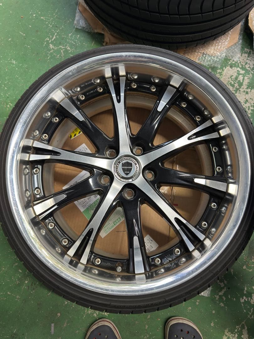 work シュバート sc4 19インチ 9j 10j ホイールセット