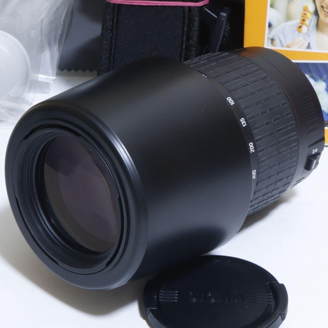 ★スマホに送れる一眼レフ★WiFi&望遠★ キャノン EOS Kiss Xセット