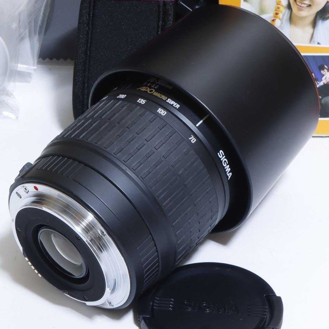 ★スマホに送れる一眼レフ★WiFi&望遠★ キャノン EOS Kiss Xセット