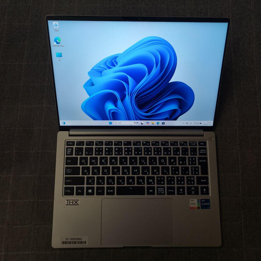 良好 超軽量967g Mouse 14型 爆速11世代i7 16GB 512GB