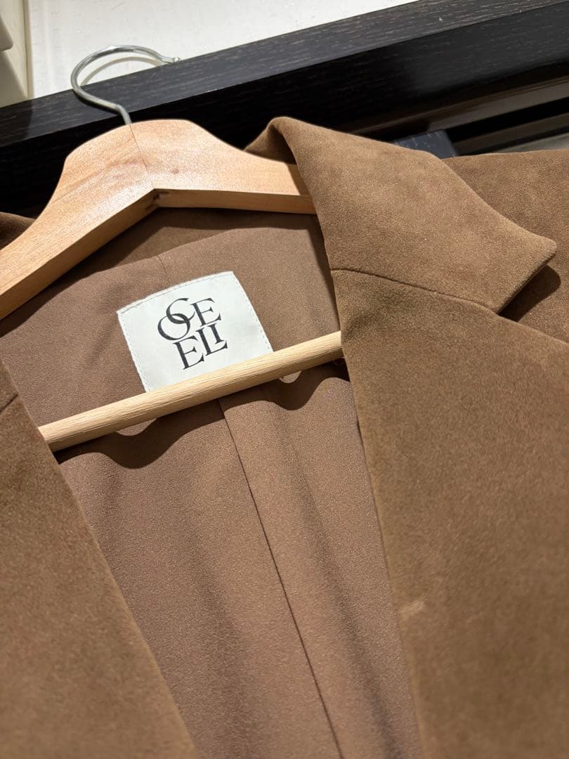 【みかん】COELIE スエードライクオーバージャケット