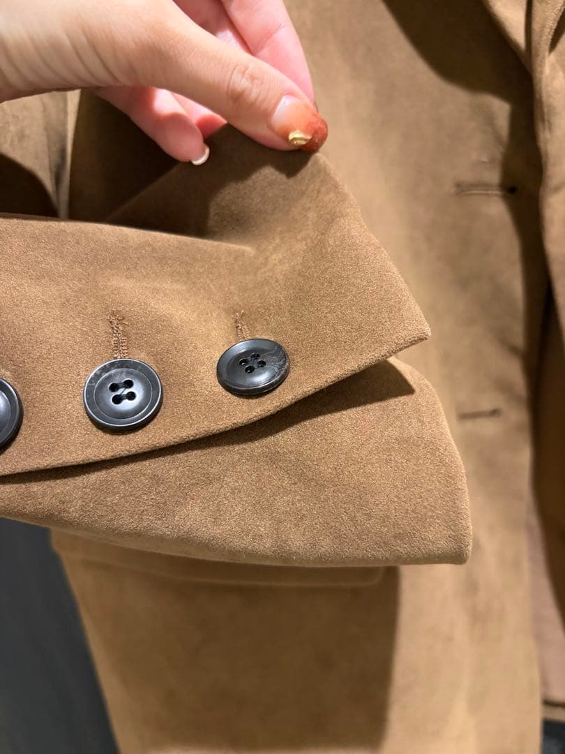 【みかん】COELIE スエードライクオーバージャケット