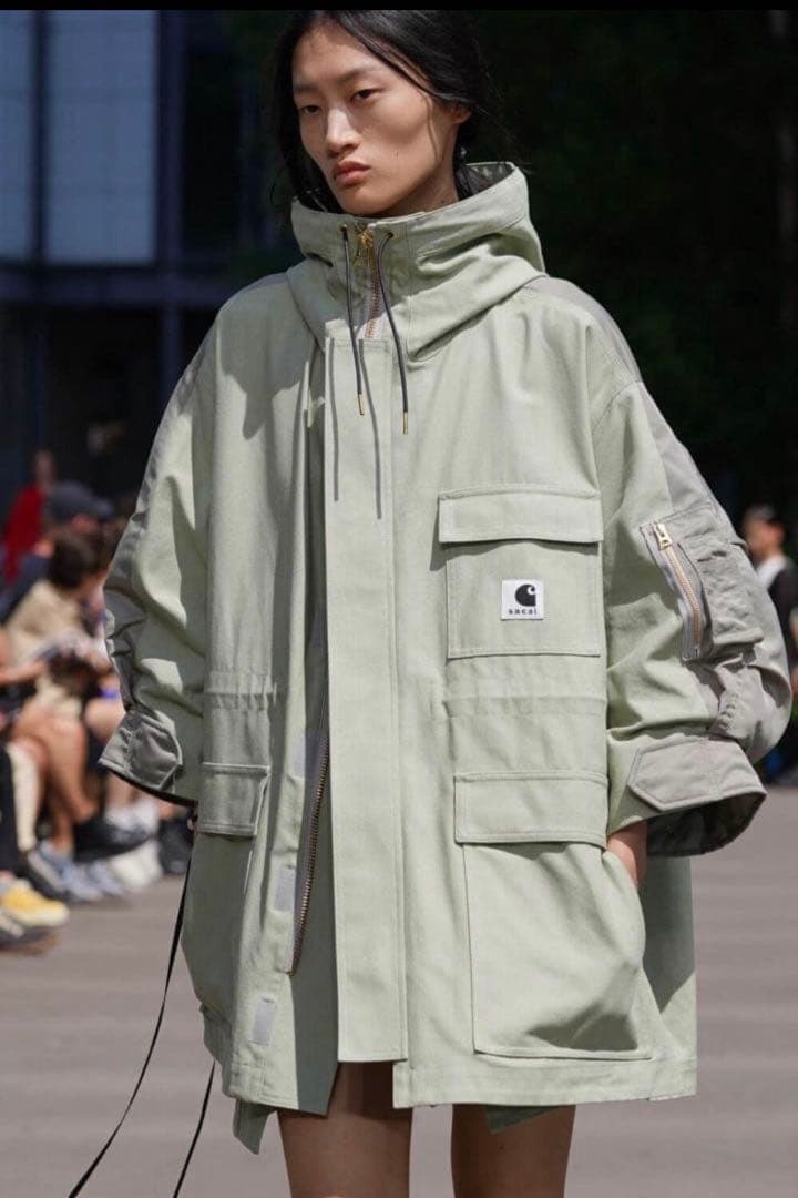 sacai carhartt サカイ　カーハート　コート　ブルゾン