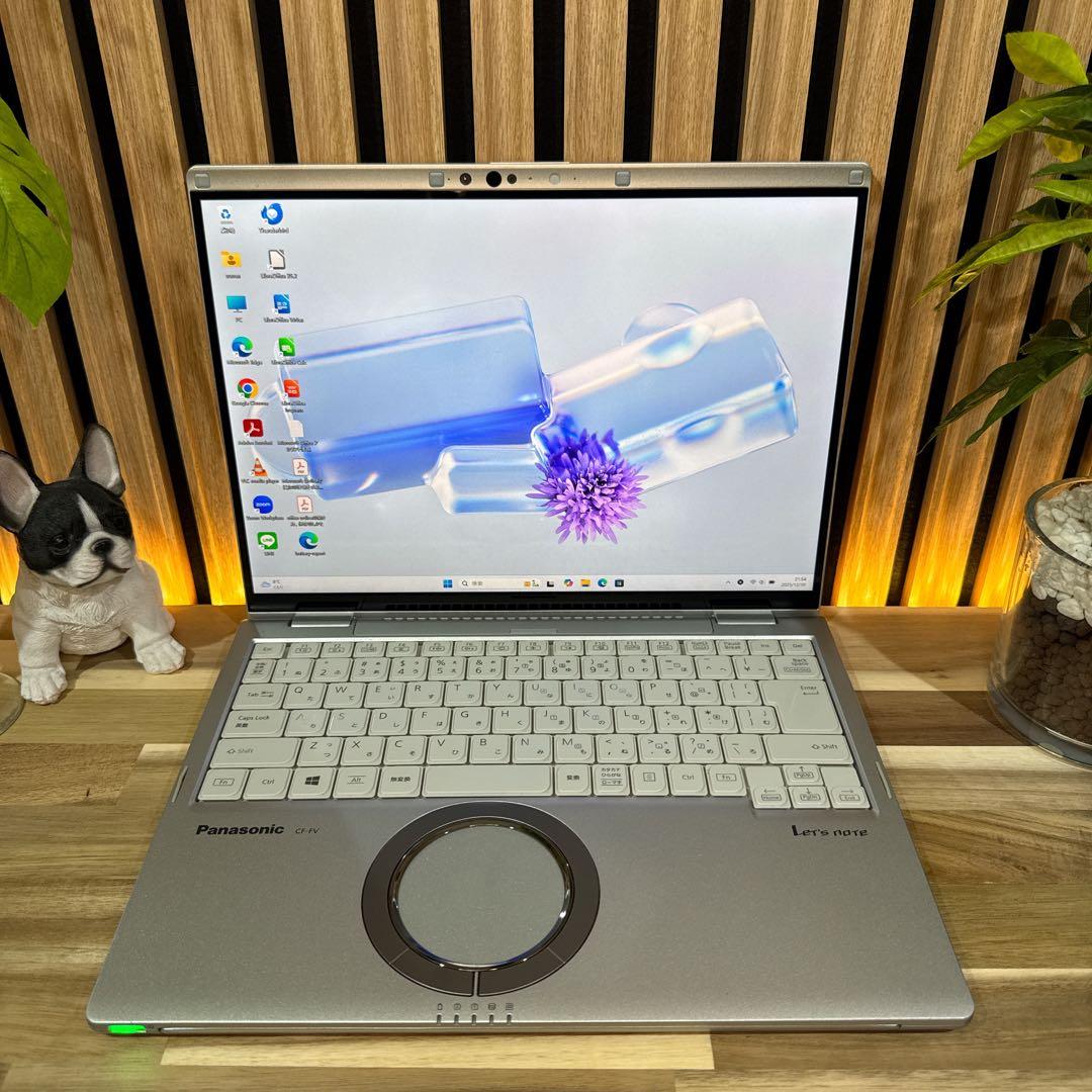 希少タッチパネル式‼️Let's note FV1☘第11世代☘️ノートパソコン