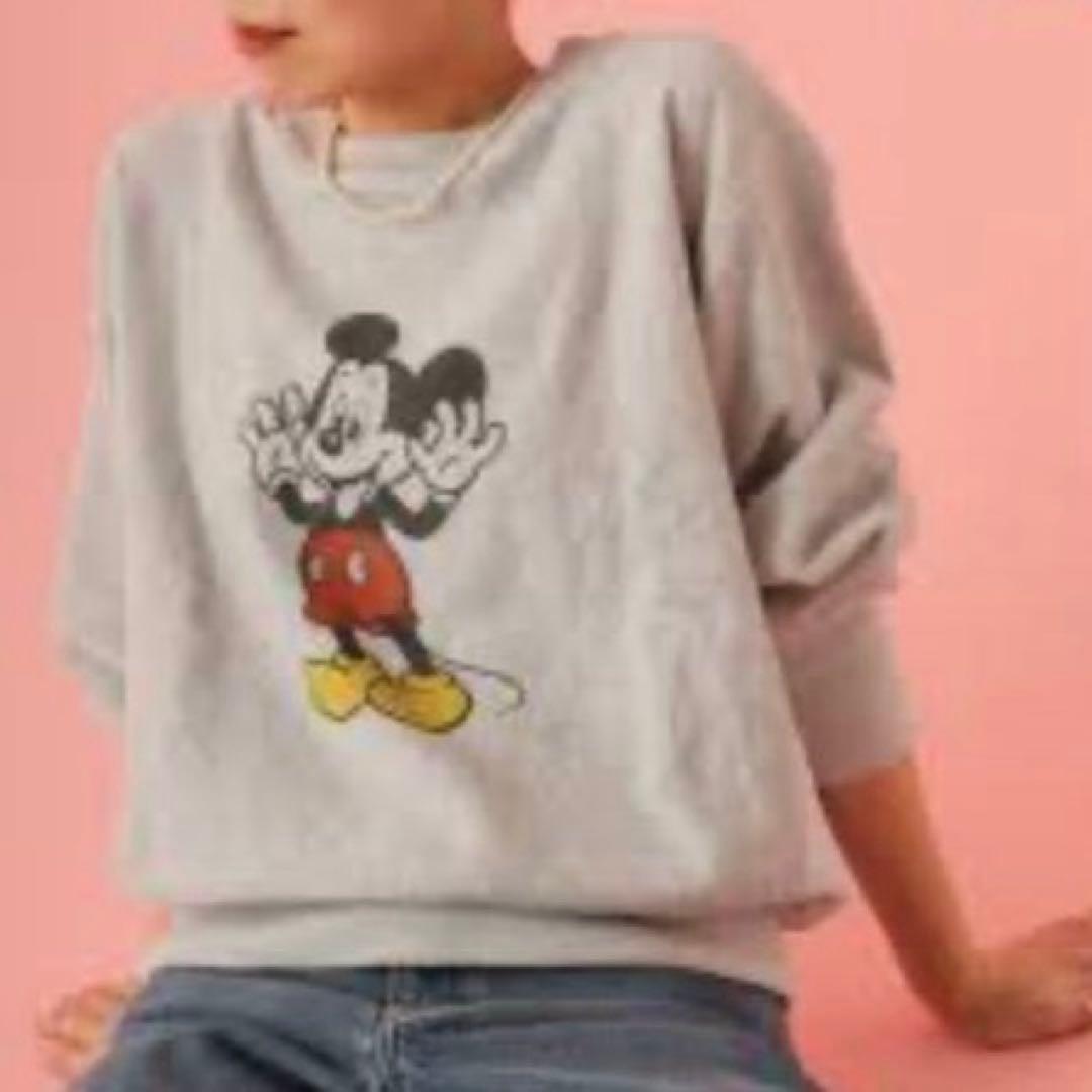 ジャーナルスタンダードレリューム　チャンピオン　ミッキースウェット　グレー