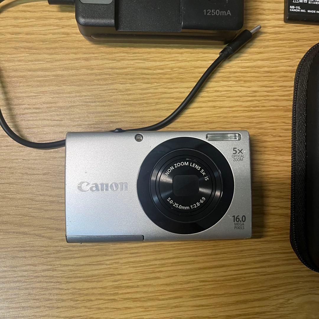 【予備バッテリー付】Canon デジカメ PowerShot A3400IS