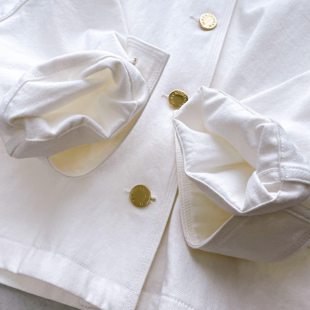 極美品✨25SS MACKINTOSH HUMBIE DENIM ジャケット 白