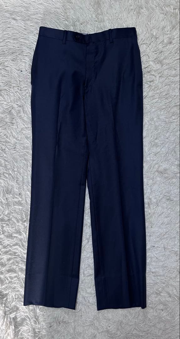 ドーメル AMADEUS生地 ネイビースーツ 日本製 M相当