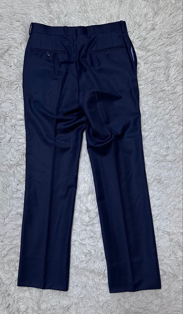 ドーメル AMADEUS生地 ネイビースーツ 日本製 M相当