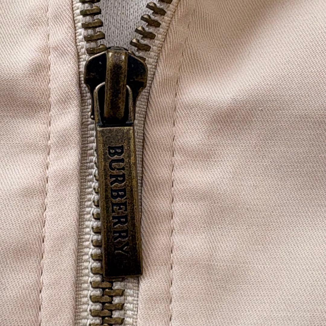 バーバリーロンドン☆スタンドカラージャケット ノバチェック ベージュ アウター