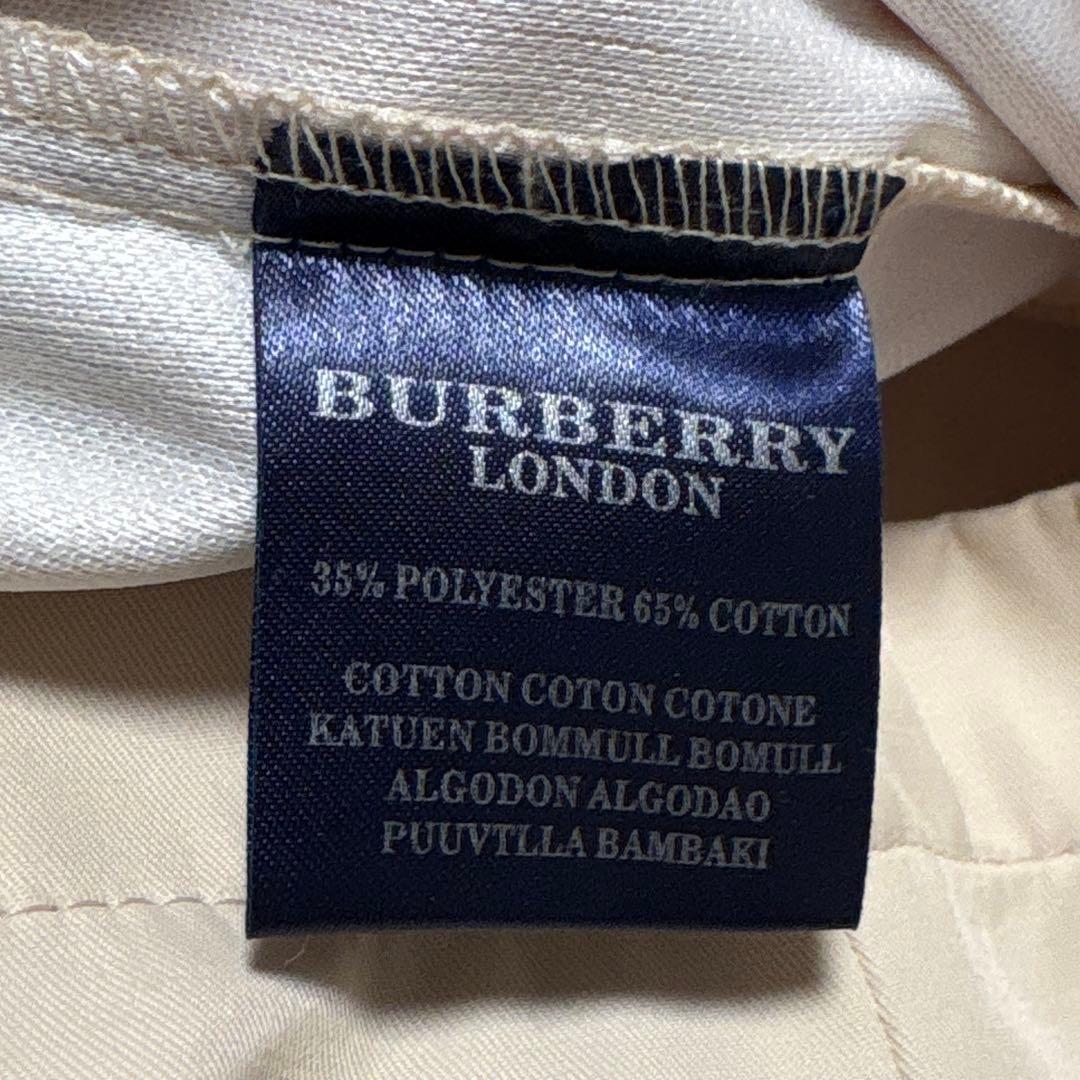 バーバリーロンドン☆スタンドカラージャケット ノバチェック ベージュ アウター