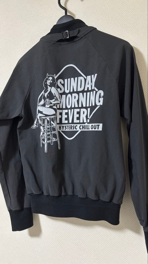 HYSTERIC GLAMOUR ブラック ジャンパー フリーサイズ