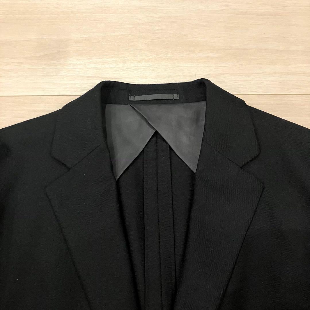 極美品✨️EDIFICE スーツ セットアップ アンコン 伸縮 冠婚葬祭 黒 M