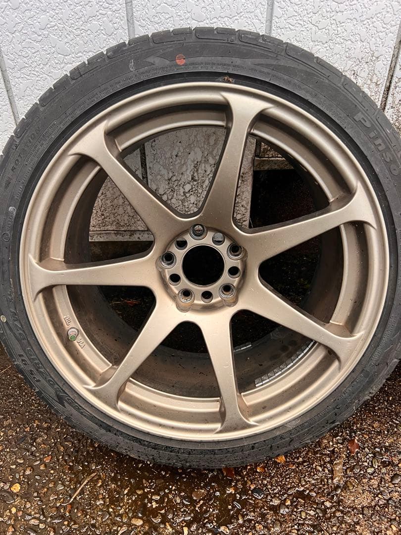 CST ゼロワンハイパー 9.5J+23 18インチ 2本 美品