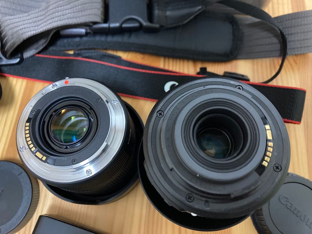 Canon 一眼レフカメラ EOS Kiss X7 レンズ FlashAir