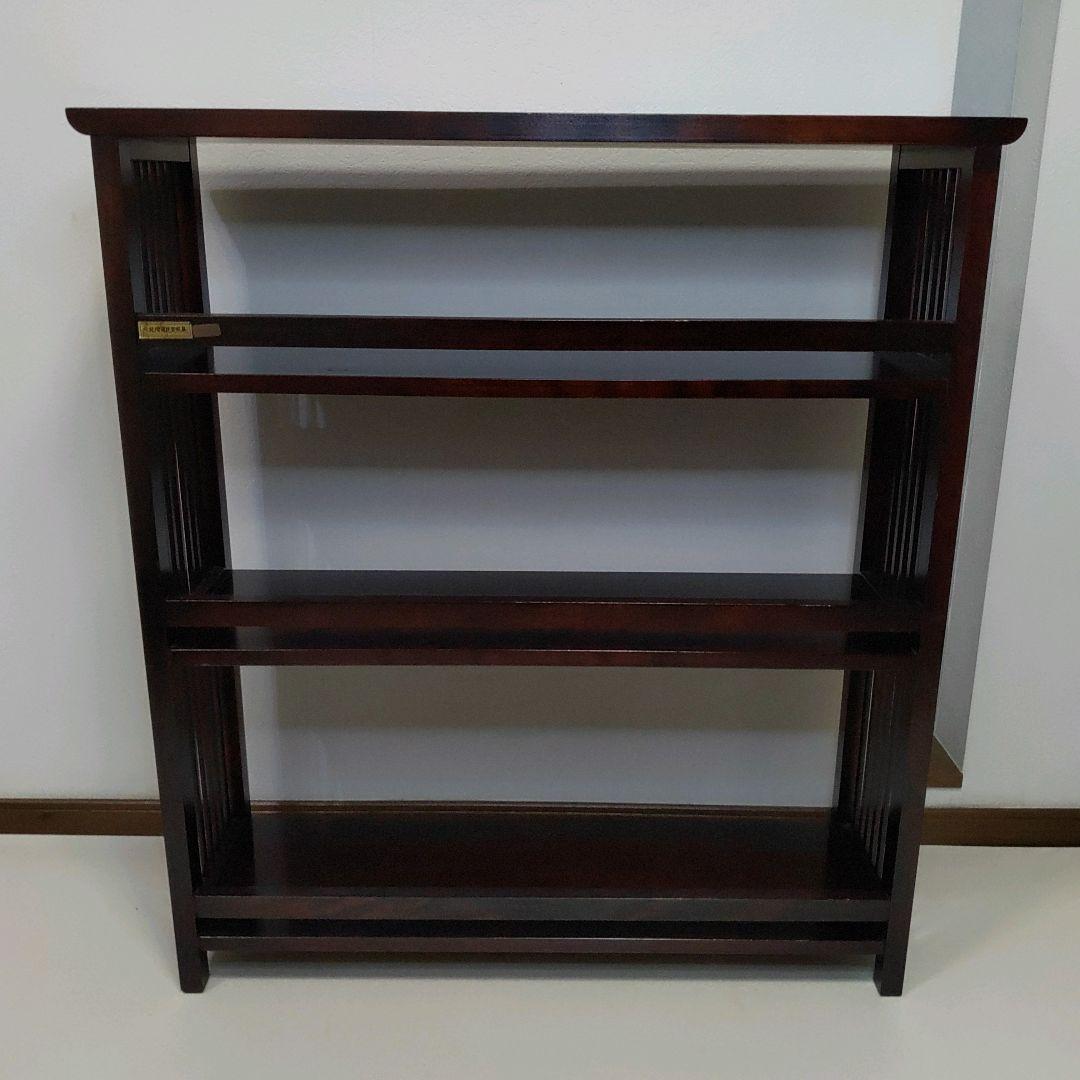 希少 HOKKAIDOU 北海道民芸 本棚 書棚 飾棚 オープン シェルフ