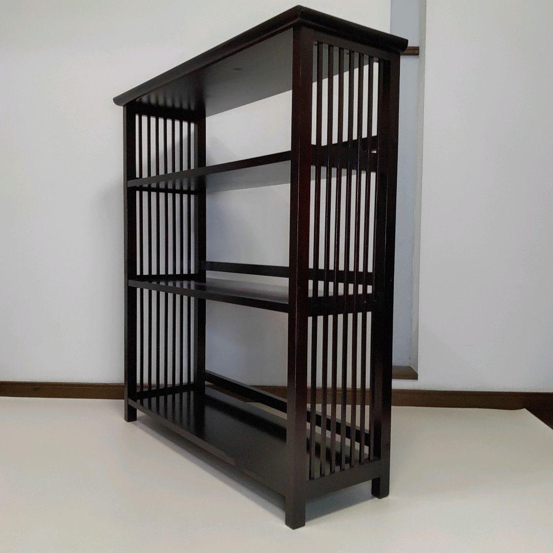 希少 HOKKAIDOU 北海道民芸 本棚 書棚 飾棚 オープン シェルフ