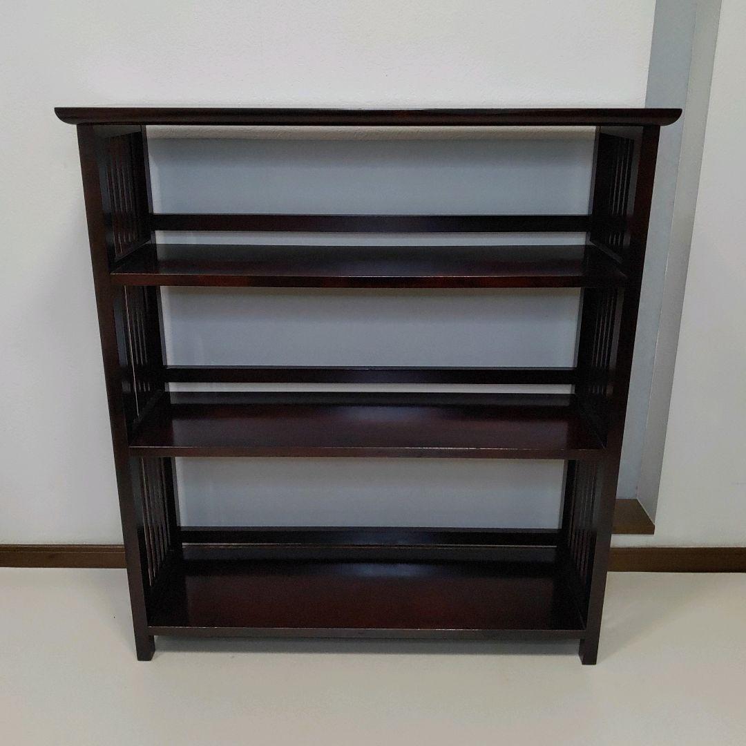 希少 HOKKAIDOU 北海道民芸 本棚 書棚 飾棚 オープン シェルフ