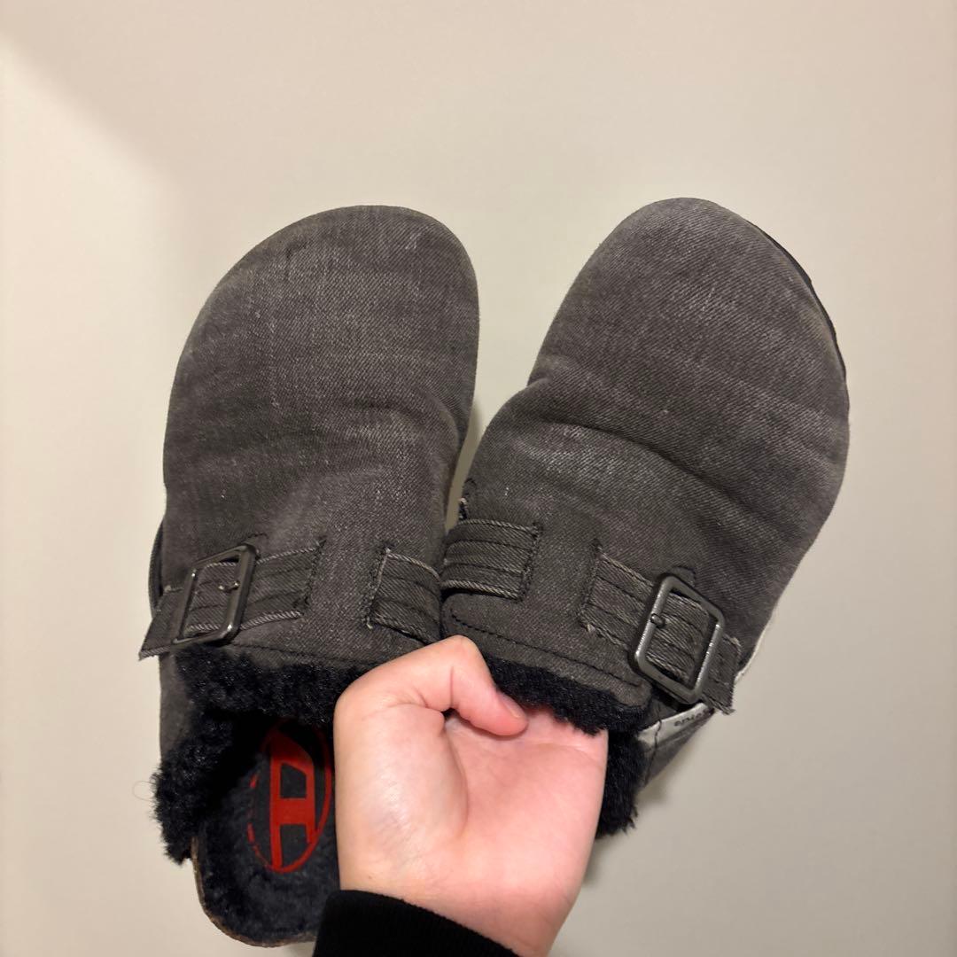 DIESEL D-WOODSTOCK X ブラック サンダル USA9