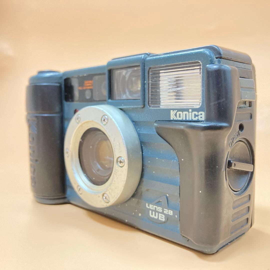 ◻︎完動品◻︎ コニカ Konica 現場監督 28WB コンパクトカメラ