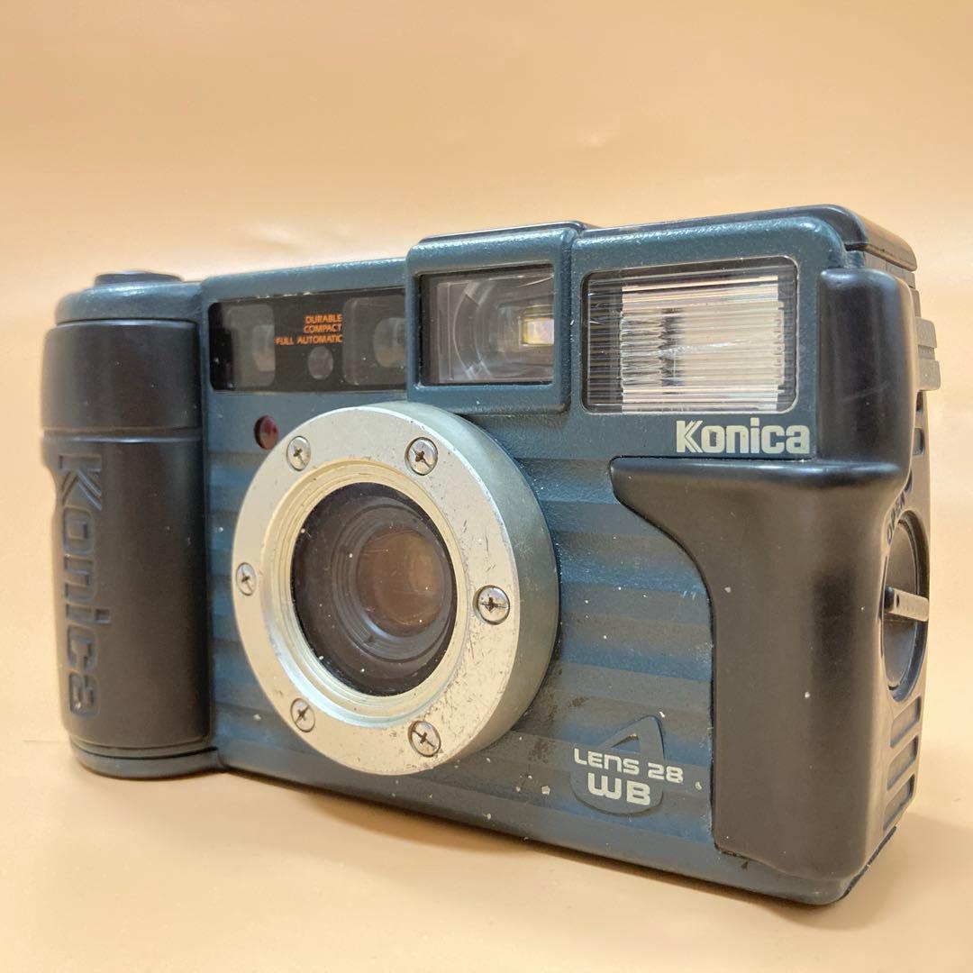 ◻︎完動品◻︎ コニカ Konica 現場監督 28WB コンパクトカメラ