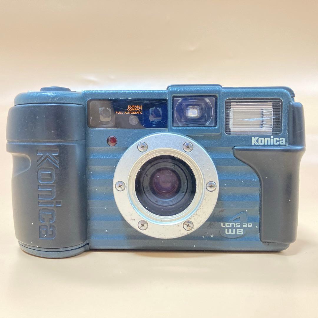 ◻︎完動品◻︎ コニカ Konica 現場監督 28WB コンパクトカメラ