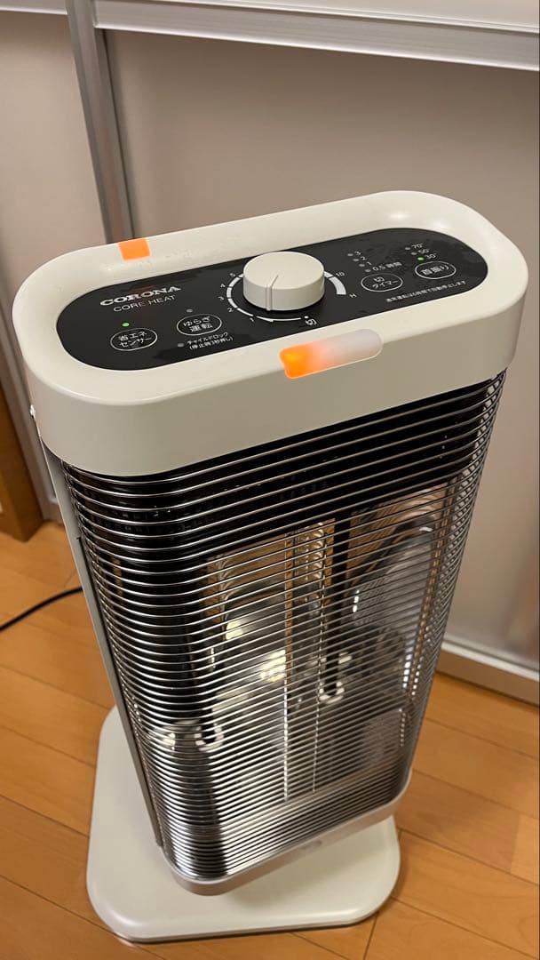 CORONA コロナ　コアヒート DH-1220R-W