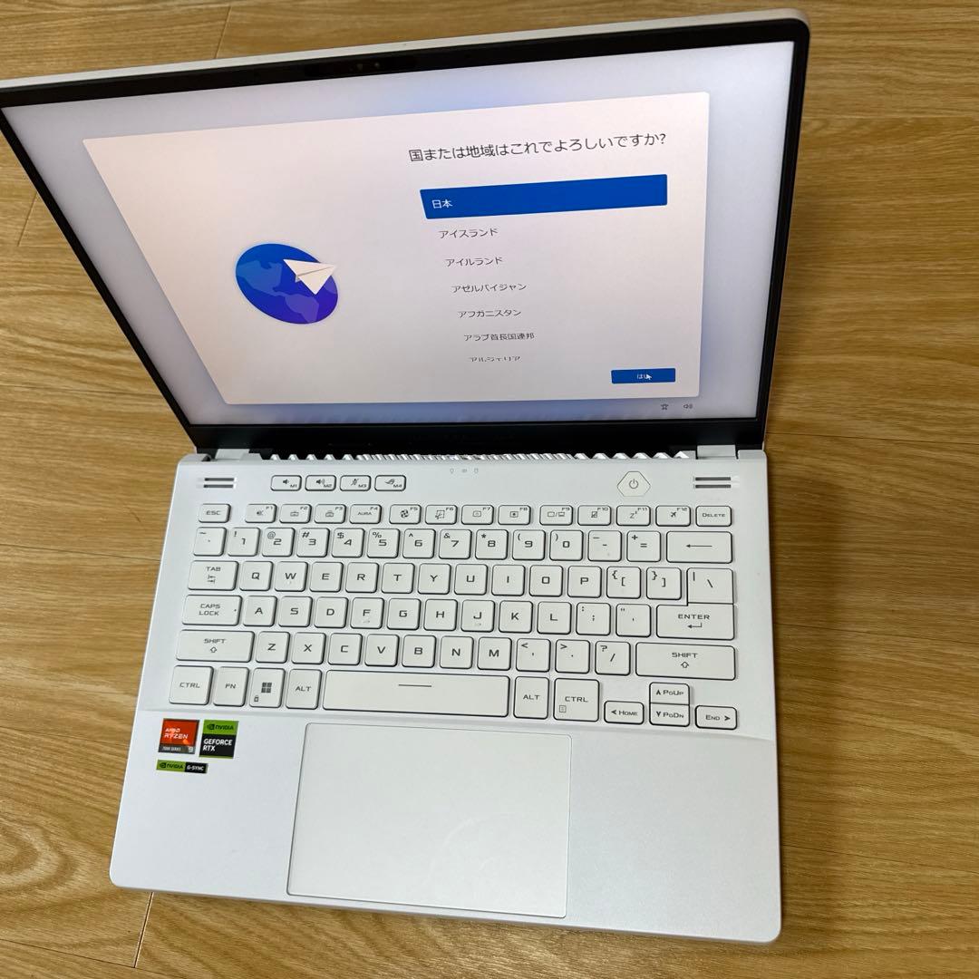 ASUS ROG Zephyrus G14 2023 英字キーボード