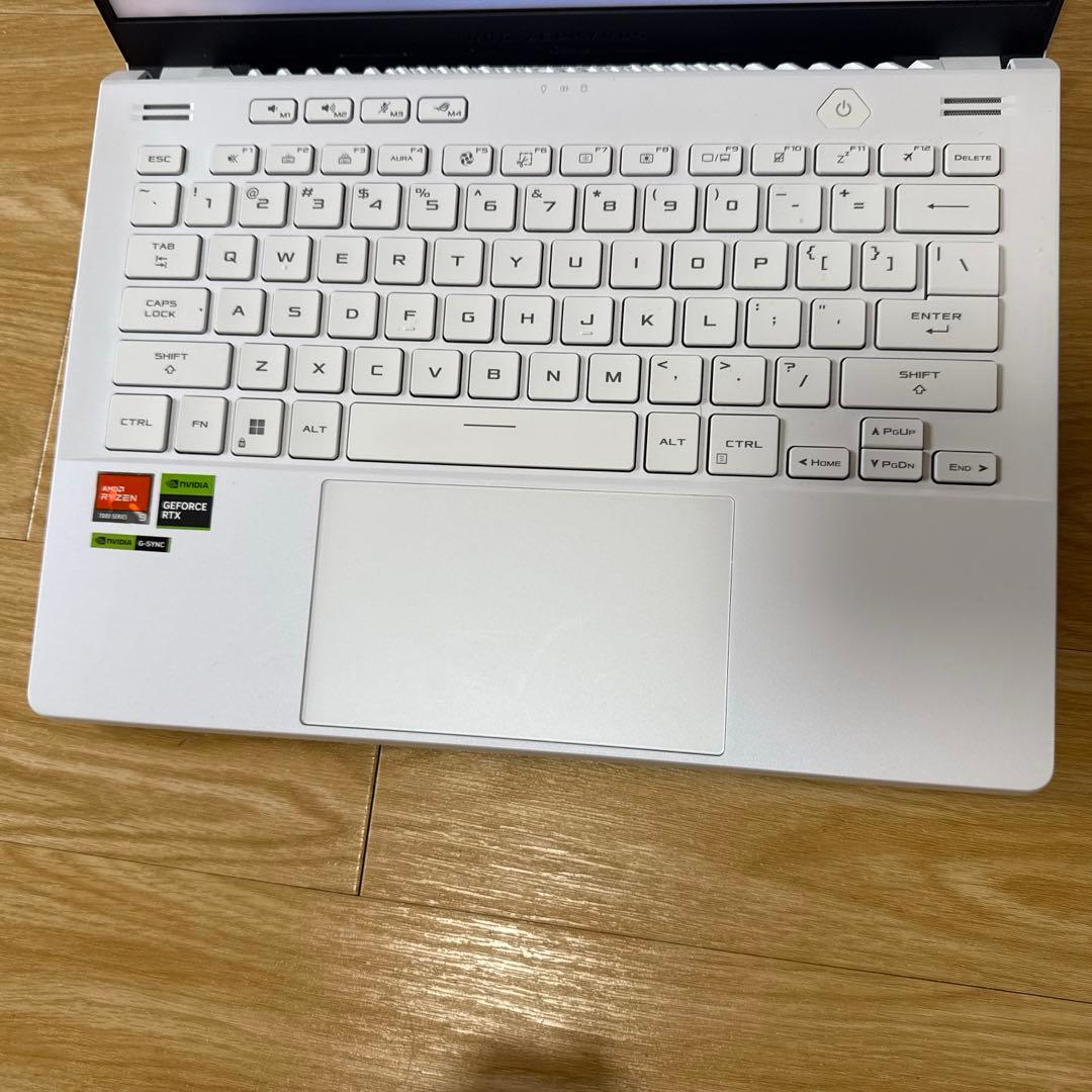 ASUS ROG Zephyrus G14 2023 英字キーボード