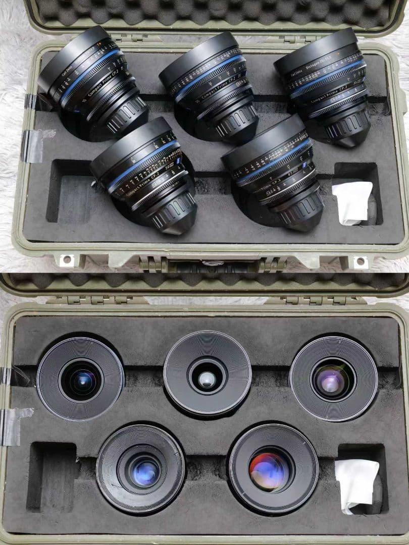 Zeiss CP.2 cp2 T1.5 シネマレンズ 5本 PL