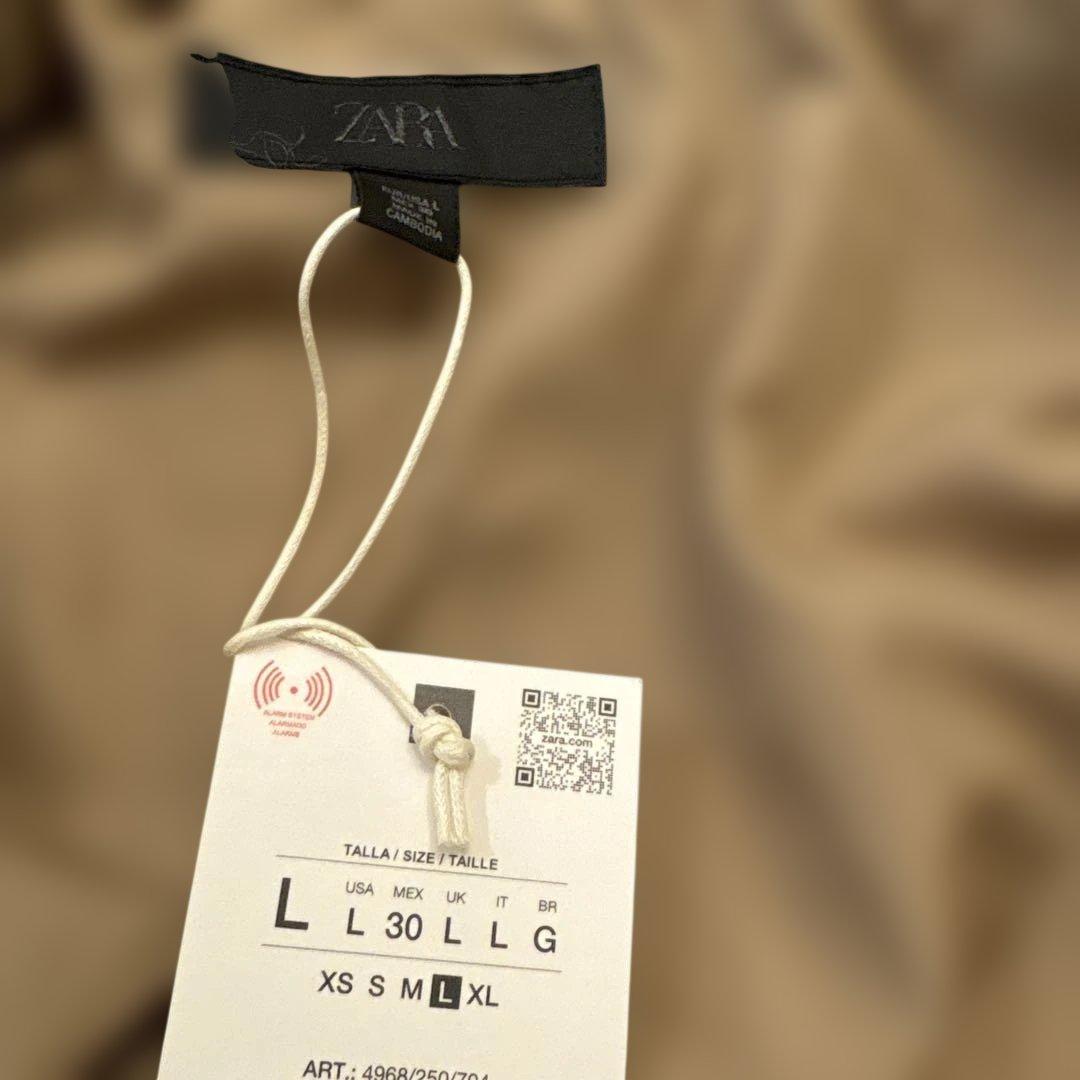 ZARA 新品　トグルボタン フェイクファージャケット