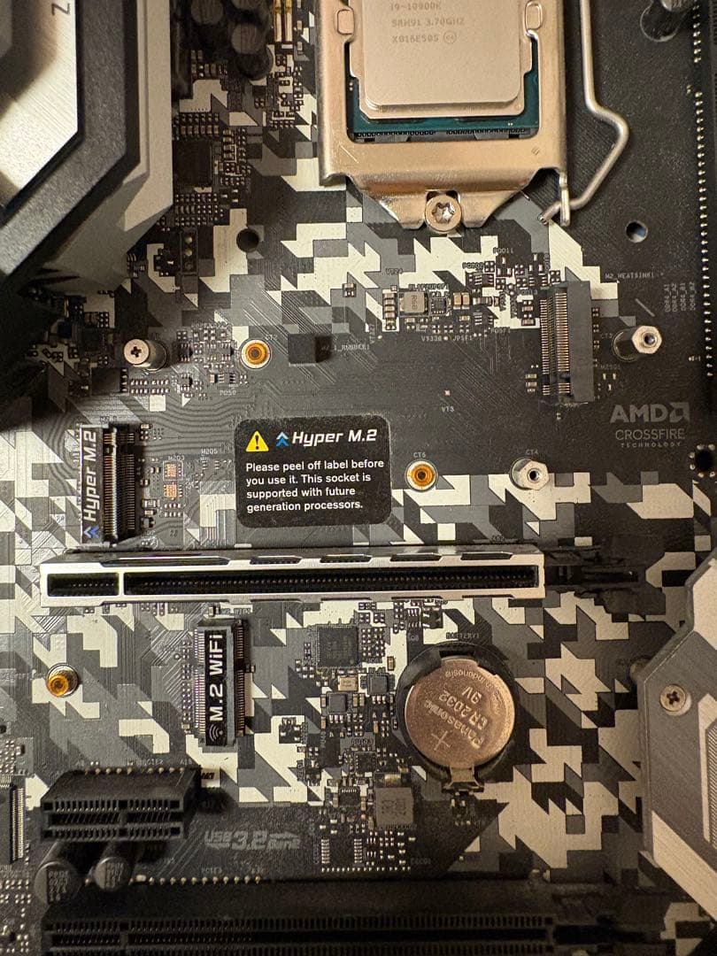 動作確認済　i9 10900K ASRock Z490 STEEL LEGEND