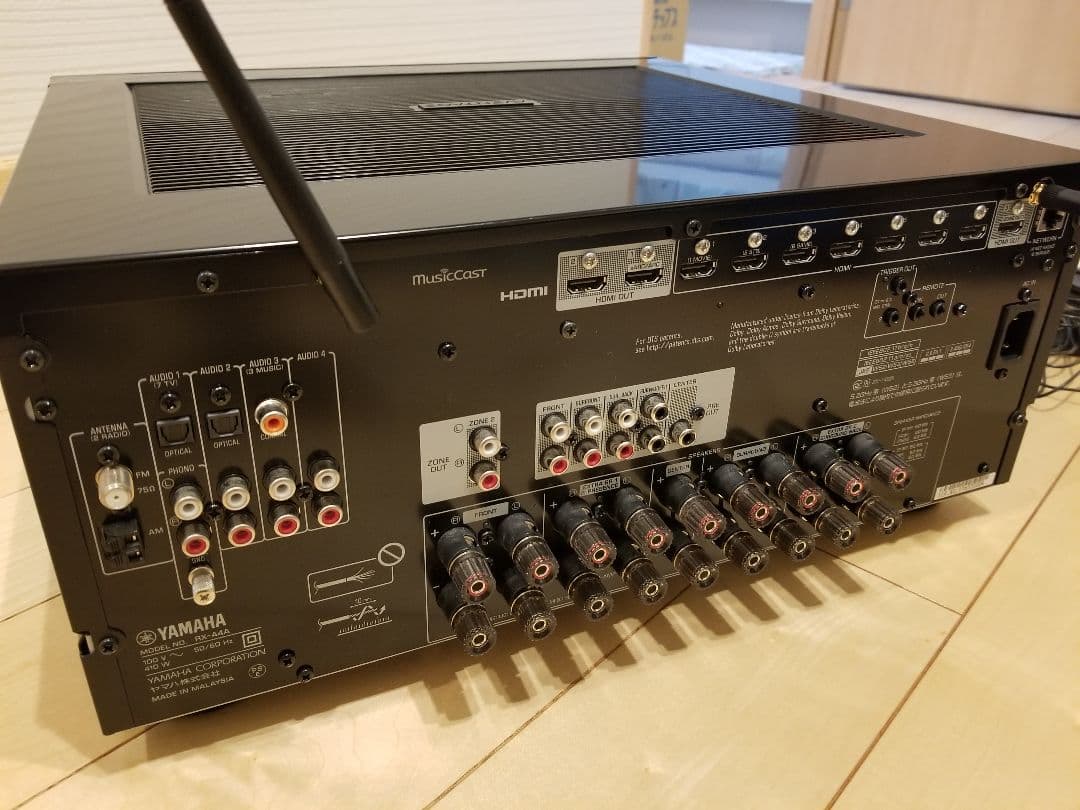AVアンプ　YAMAHA RX-A4A AV サラウンドAI機能装備